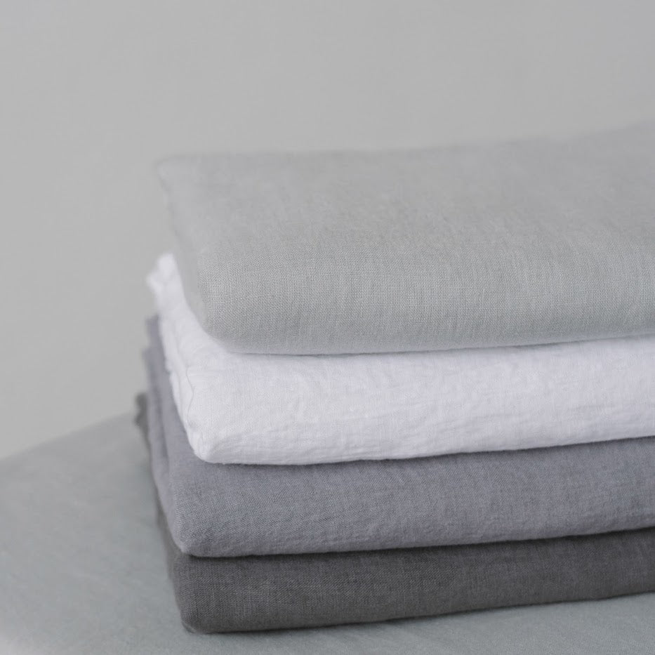 Full Double USA Linen Flat Sheet | Double EU/UK Linen Flat Sheet | Hypoallergenic, Anti - Bacterial - RIMALINUM