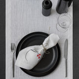 Linen Napkin with Tulip Embroidery - RIMALINUM
