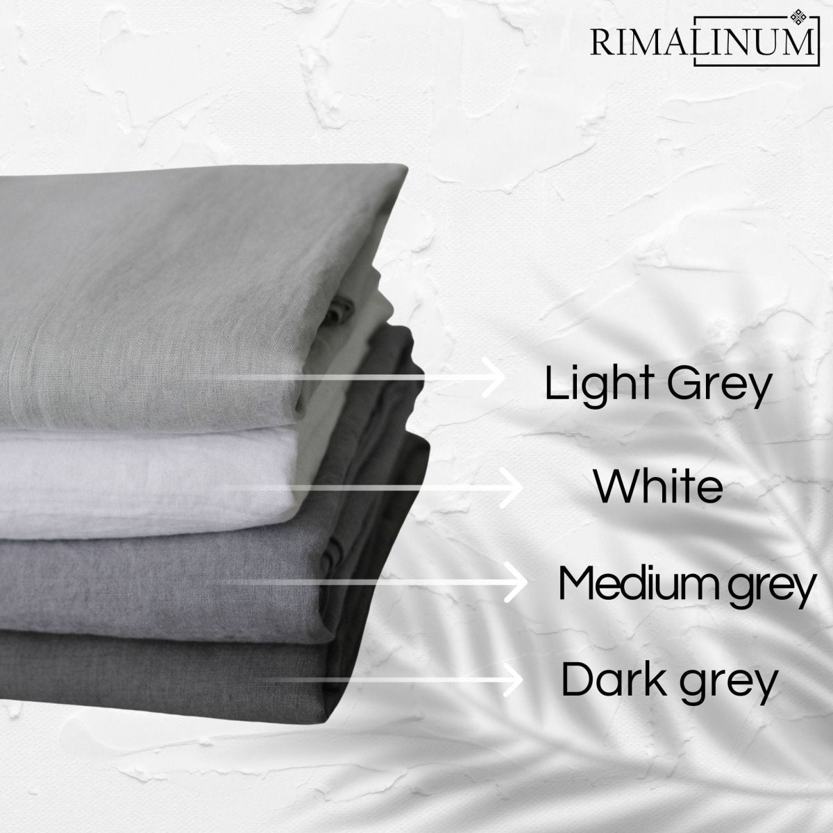 Stone Washed Linen Duvet Cover "Barbora" | Hypoallergenic, Anti - Bacterial And Antistatic - RIMALINUM