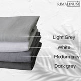 Stone Washed Linen Duvet Cover "Barbora" | Hypoallergenic, Anti - Bacterial And Antistatic - RIMALINUM