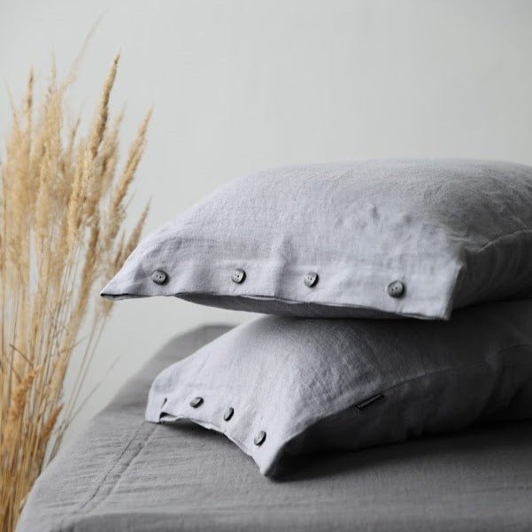 Stone Washed Linen Duvet Cover "Barbora" | Hypoallergenic, Anti - Bacterial And Antistatic - RIMALINUM