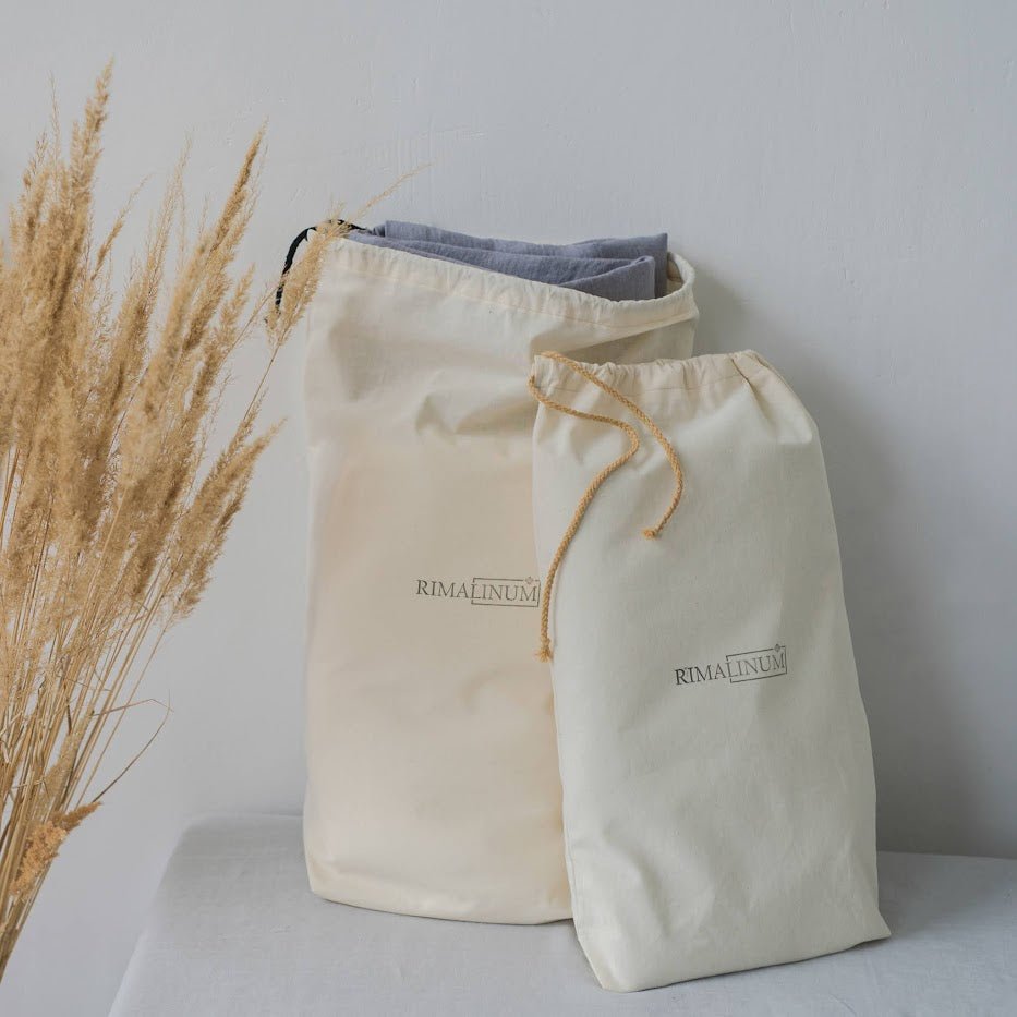 Stone Washed Linen Duvet Cover "Barbora" | Hypoallergenic, Anti - Bacterial And Antistatic - RIMALINUM