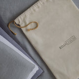 Stone Washed Linen Pillowcase Buttoned Closure "Barbora" | Hypoallergenic - RIMALINUM