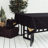 Christmas 2025 Exclusive Black Linen Tablecloth - RIMALINUM
