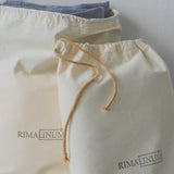 Linen Flat Sheet for Queen and King Size Beds | Antistatic and Hypoallergenic - RIMALINUM