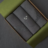 Linen Napkin with Celtic Knot Monogram - RIMALINUM