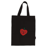 Shoulder Bag Featuring Poppy Flower Embroidered Motif | Durable and Stylish Travel Accessory - RIMALINUM