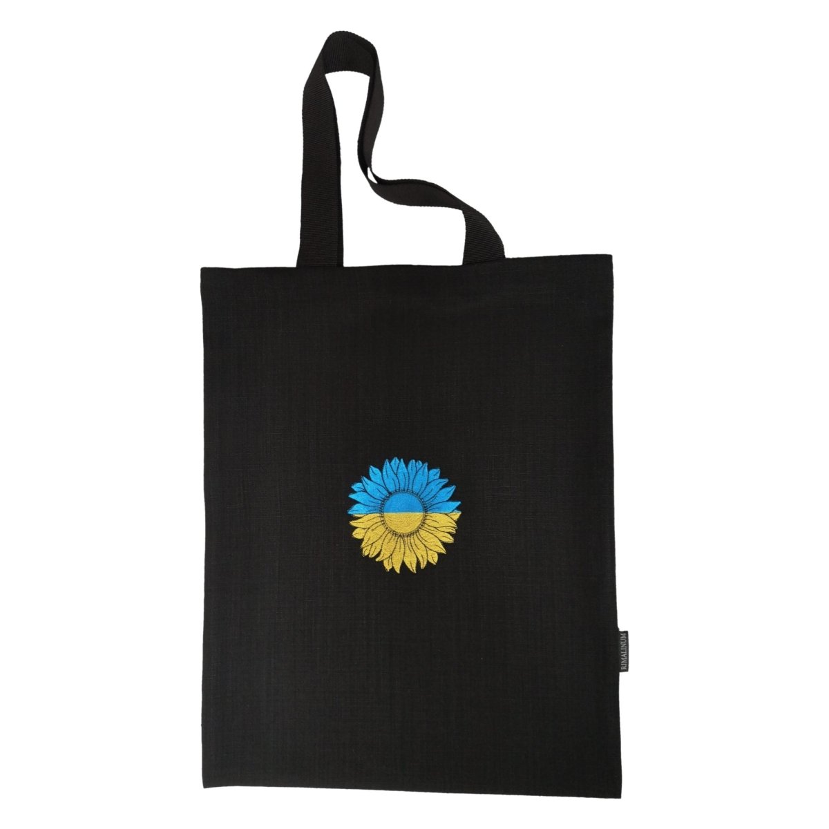 Shoulder Tote Bag Ukraine Flag Sunflower Embroidery - RIMALINUM