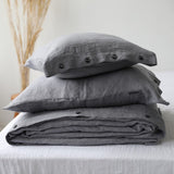 Stone Washed Linen Duvet Cover "Barbora" | Hypoallergenic, Anti - Bacterial And Antistatic - RIMALINUM